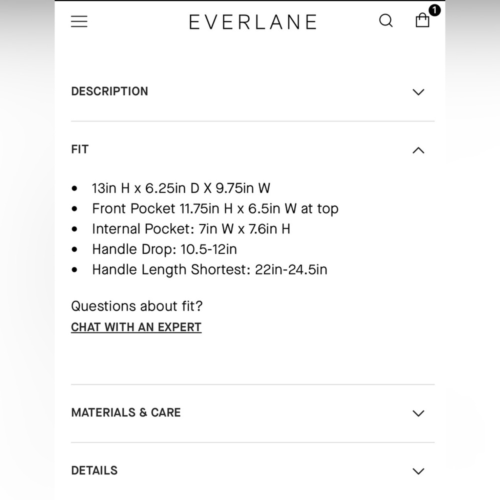 Everlane The Studio Bag - Picture 14 of 16